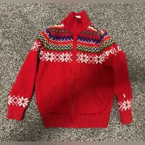 Polo Ralph Lauren festive wool blend unisex sweater
